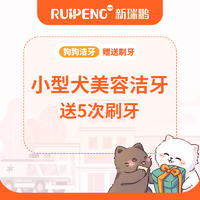 【东北】黑龙江小型犬单次美容洁牙-送5次刷牙